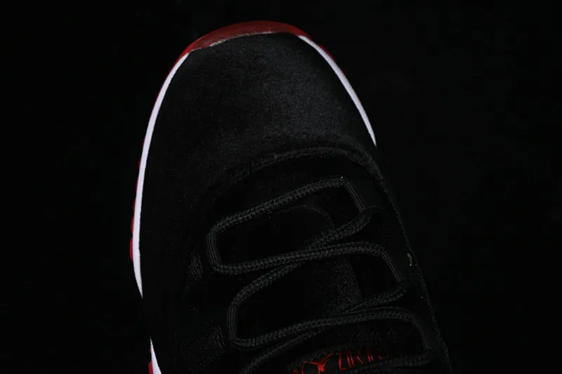 All categories Air Jordan Jordan series basketball shoes Air Jordan 11 Air Jordan 11 Retro "Bred Velvet" AJ11 Joe 11 black red velvet DB5457-061